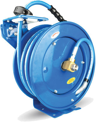 Blueshield TTPWR1450-CP ToughTek Blue Rubber Pressure Washer Hose Reel, 1/4 X 50'" - MPR Tools & Equipment