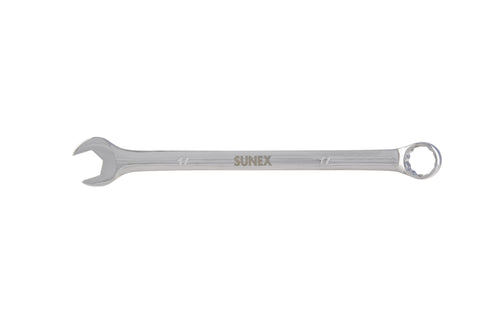 Sunex Tools 991717MA 17mm Full Polish Combination Wrench, drop forged alloy steel with open and box ends
