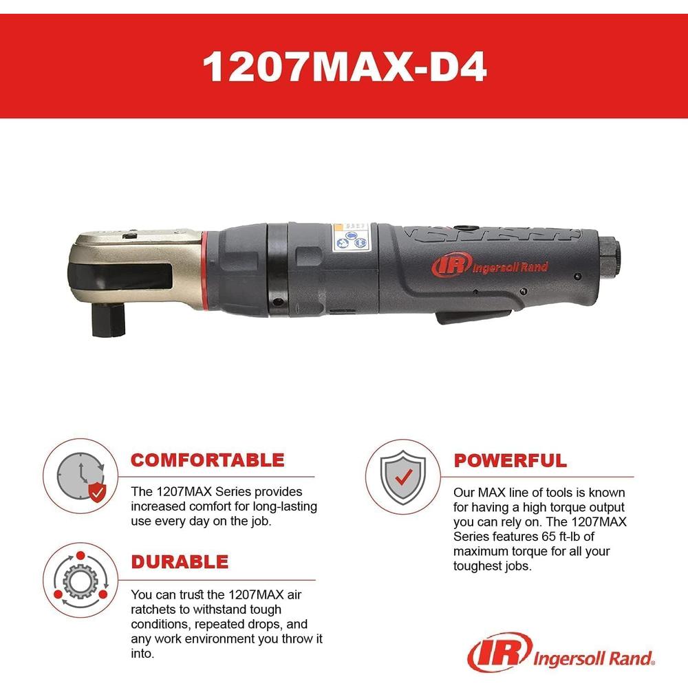 CLIQUET Ingersoll Rand 1207MAX-D4, ENTRAÎNEMENT 1/2"