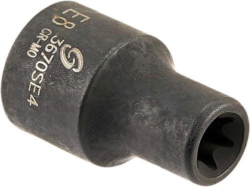 Sunex Tools 3670SE4 3/8" Dr. E8 Inverted Star Impact Socket