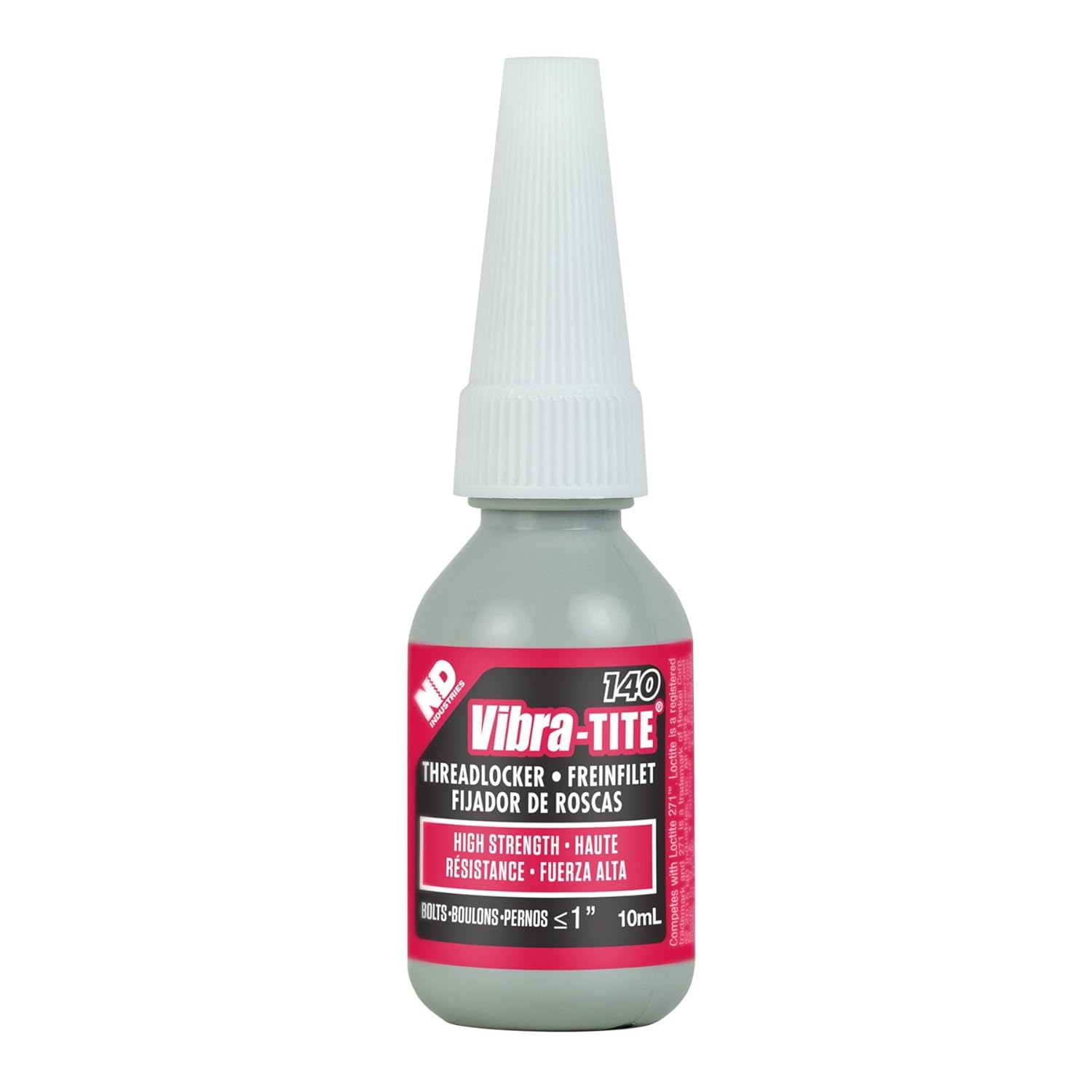 ND Industries 14010 10ML HIGH STRENGTH RED THREADLOCKER