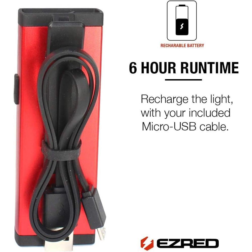 Lampe de travail de poche Ezred SPR200BK - Rechargeable