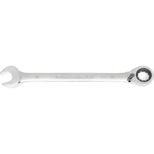 Clé à cliquet réversible GearWrench 86618 18 mm 90 dents 12 pans