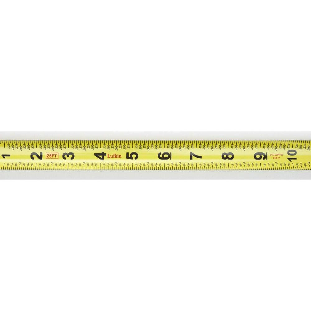 Crescent Lufkin QRL625MP 1" x 25' Hi-Viz Blue Quickread Yellow Clad Meter