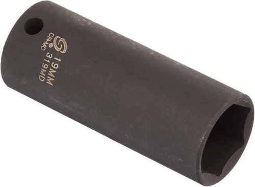 Sunex Tools 319MD 3/8 in. Drive 19-mm Deep Impact Socket