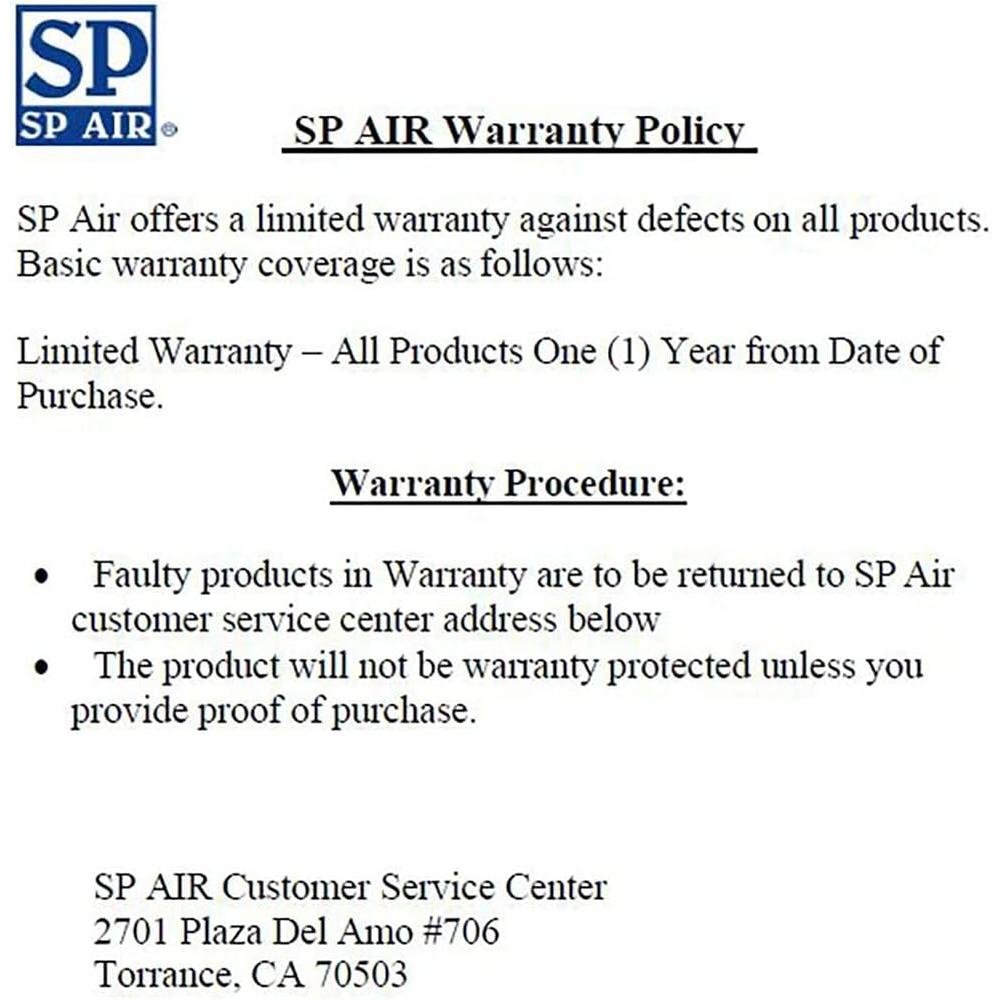 SP Air Corporation SP-4BS Carbide Burr 4 Piece Set for Ferrous Materials