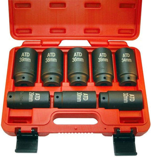 ATD Tools 8628 8PC 12-POINT FWD AXLE NUT SOCK