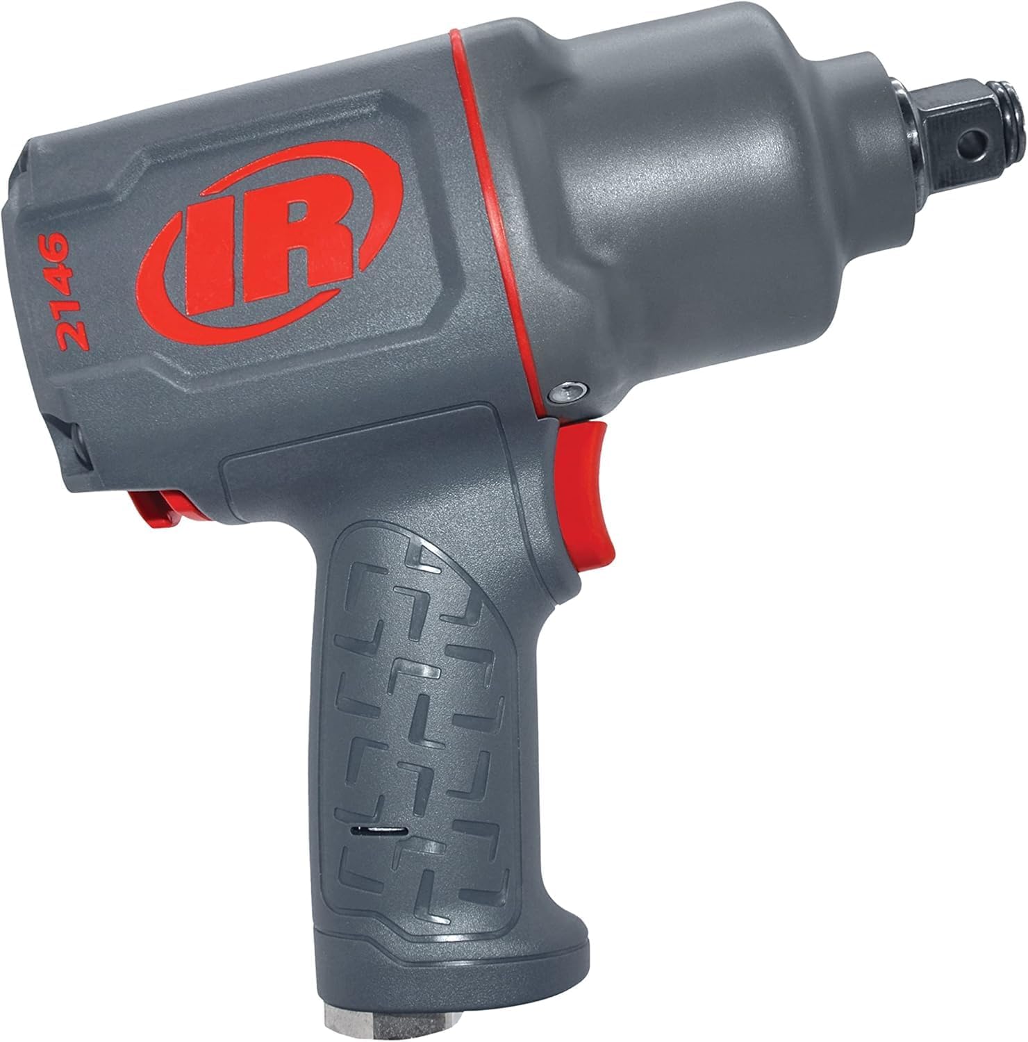 Clé à chocs pneumatique silencieuse Ingersoll Rand 2146Q2MAX, entraînement 1", couple de desserrage de 2000 pi-lb, couple maximal de 1450 pi-lb, 5500 tr/min