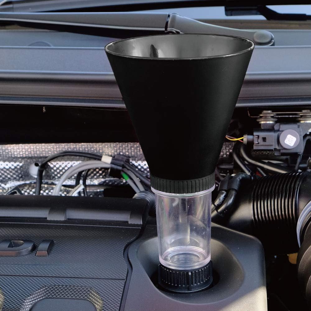 9 Circle 62730 Oil Funnel Set for Volkswagen 2015 & Newer, Black