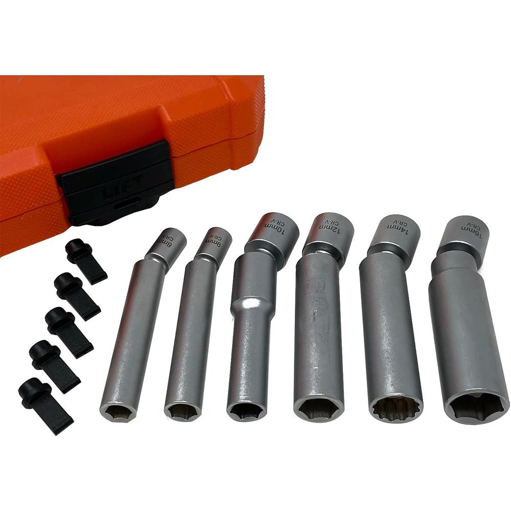 Outils CTA 7392 6 pièces. JEU DE DOUILLES POUR BOUGIES D'ALLUMAGE ET BOUGIES DE PRÉCHAUFFAGE