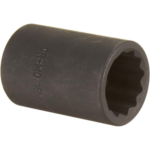 Sunex Tools 218ZM 1 in." Drive 18-mm 12-Point Impact Socket