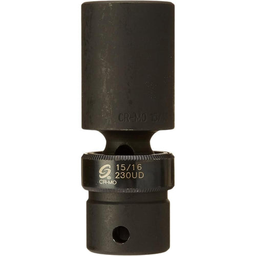Sunex 230ud 1/2-Inch Drive 15/16-Inch Deep Universal Impact Socket