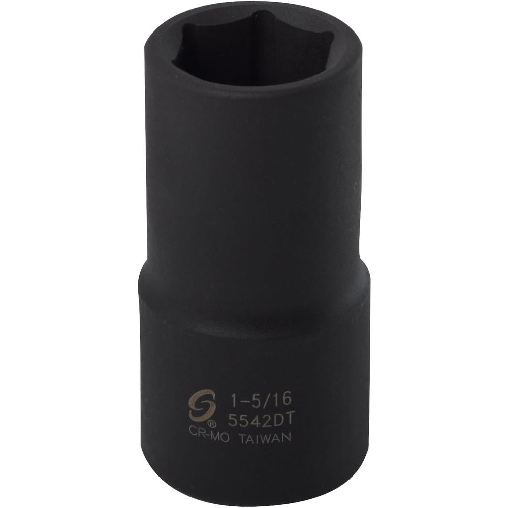 Sunex Tools 5542DT #5 Spline Dr. 1-5/16" Deep Thin Wall Impact Socket