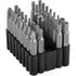 Titan Tools 16633 33-pc 2" Long Security Bit Set, (4) Spanner, (4) Triwing, (3) Torque, (9) Tr Torx, (12) Tr Hex