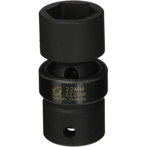 Sunex Tools 222UM 1 in." Drive 22-mm Universal Impact Socket
