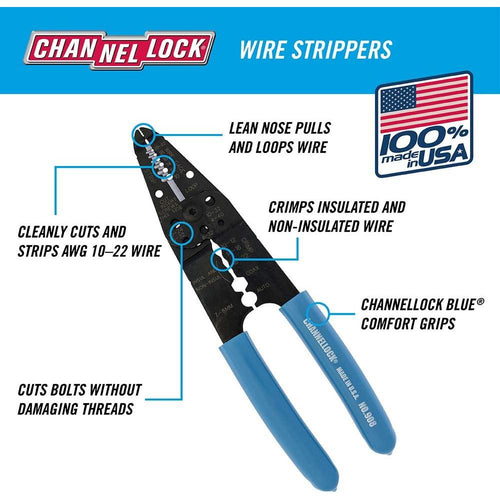 Outil de câblage Channellock 908