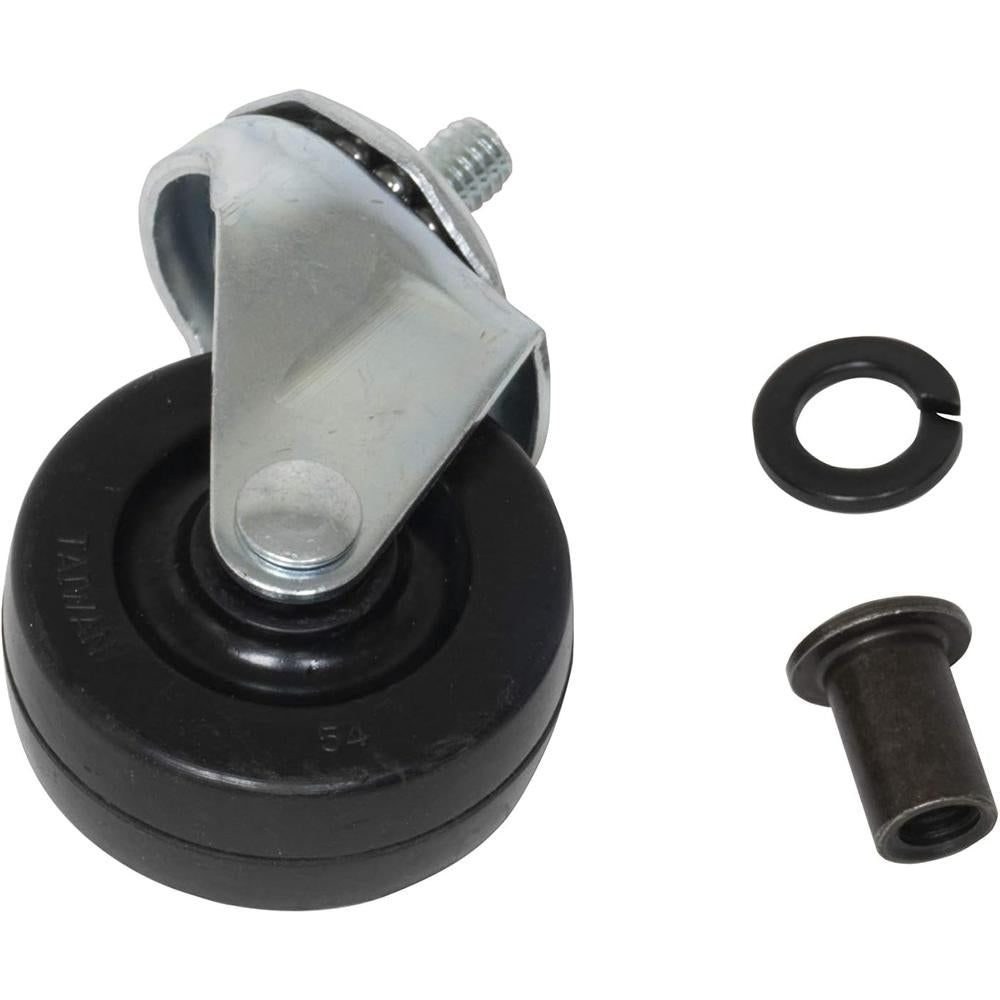 Lisle 96132 Creeper en acier avec roue en caoutchouc