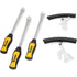 Titan Tools 85533 5-PC MOTORCYCLE/SMALL AIR-FILLED TIRE SPOON SET WITH RIM GUARDS
