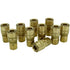Milton Industries 715 1/4" FNPT M-Style Brass Coupler