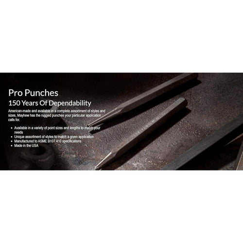 Mayhew Tools 21401 Chasse-goupilles 1/2" X 10"
