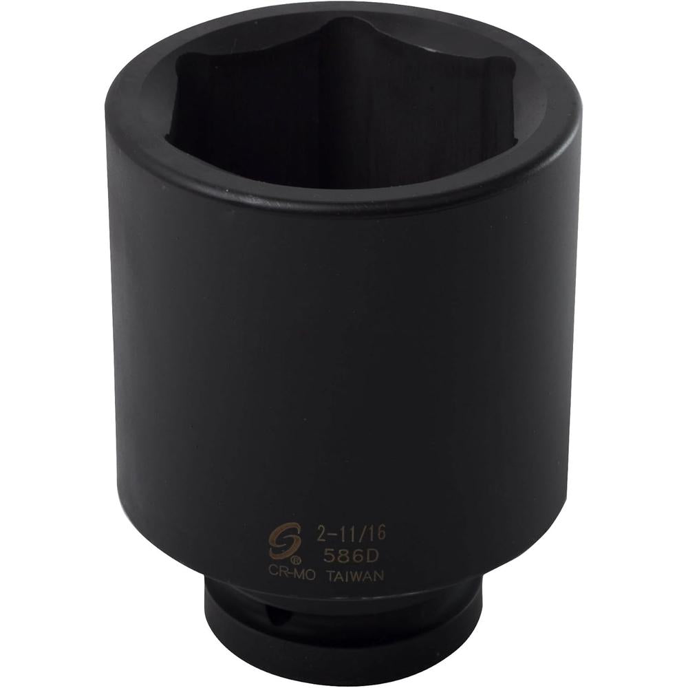 Sunex Tools 586D 1" Drive 2-11/16" Deep Impact Socket