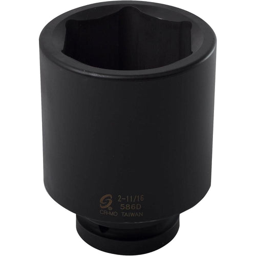 Sunex Tools 586D 1" Drive 2-11/16" Deep Impact Socket