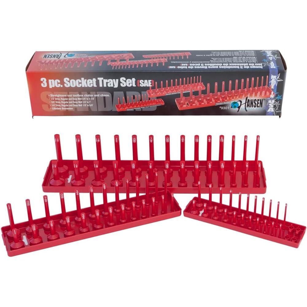 Hansen Global 9301 Socket Tray Set