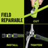 Flexzilla Pro Water Hose with Reusable Fittings. 5/8 in. x 75 ft.. Heavy Duty. Lightweight. Drinking Water Safe  - HFZWP575