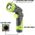 Legacy Manufacturing NFZG64 Flexzilla 6-Pattern Adjustable Garden Hose Nozzle