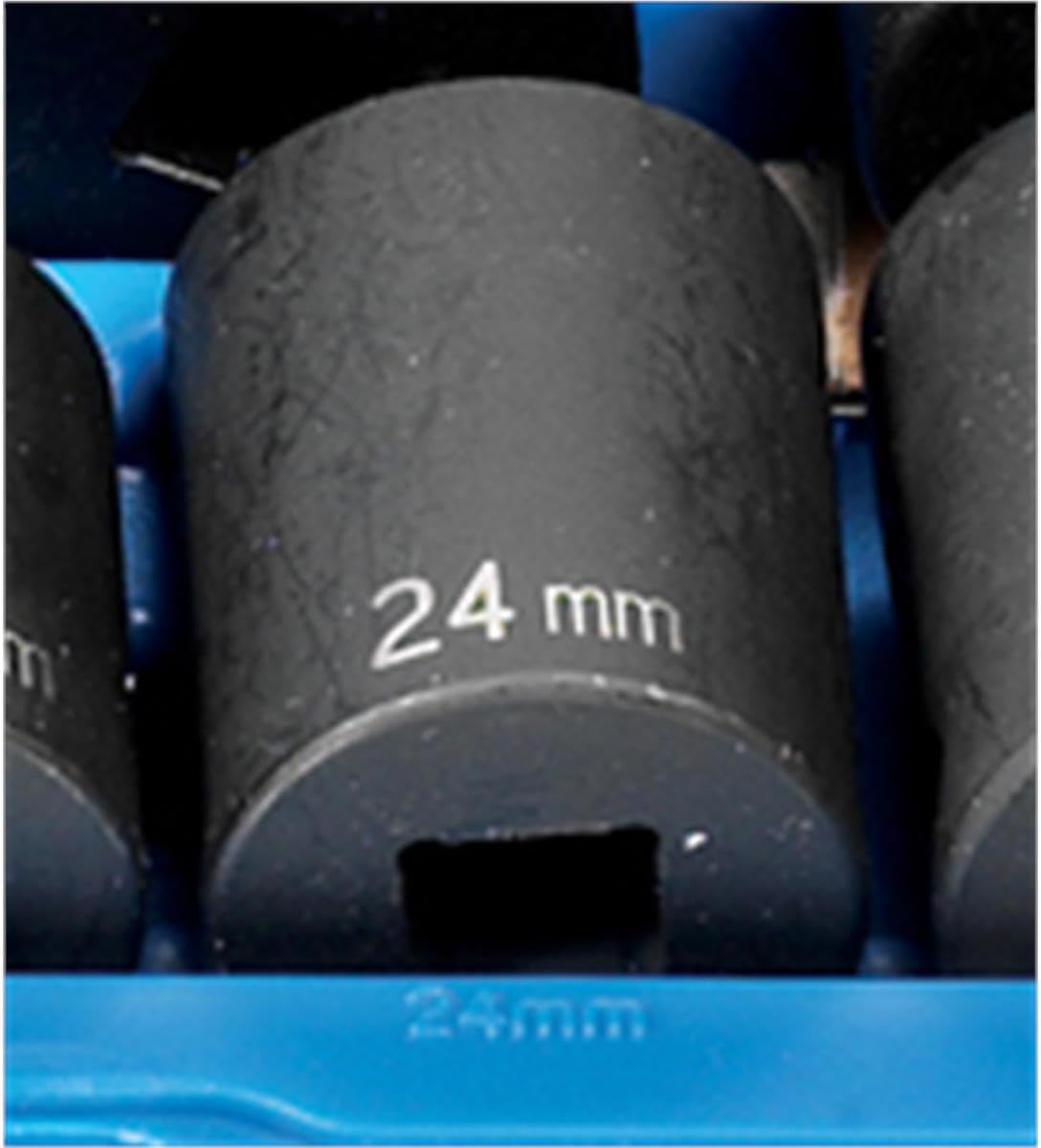 Gris Pneumatique 2124M 1/2" Drive X 24mm Standard - 12 Point