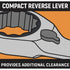GEARWRENCH Clé mixte à cliquet réversible 10 mm 12 pans - 9610N