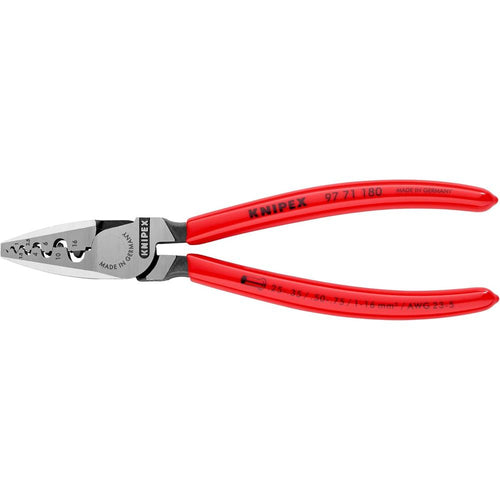 Pince à sertir Knipex 97 71 180 pour maillons de câbles