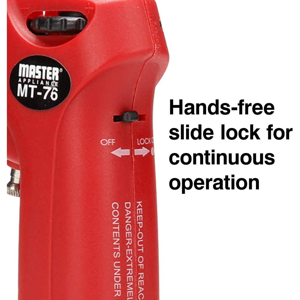 Master Appliance MT-76 TRIGGERTORCH, 3 IN 1, WITH SOLDERING & HOT AIR TIPS