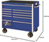 Extreme Tools RX412511RCBL Armoire à roulettes professionnelle 11 tiroirs Bleu, 41-1/2"W x 25"D x 40-1/2"H
