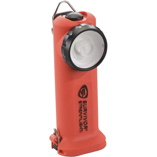 Streamlight 90540 Survivor LED Right Angle Flashlight, Orange - 175 Lumens