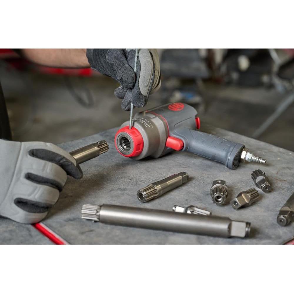 Ingersoll Rand 2236QTiMAX-2 Clé à chocs silencieuse à enclume allongée 1/2" Dr. x 2" avec système DXS Drive XChange, 1 500 pi-lb, 7 500 tr/min