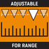 GearWrench 85195 Clé dynamométrique électronique à tête flexible 120XP à entraînement 3/8" avec angle, 0-100 FT-LB, 15,87" de long, comprend un étui moulé