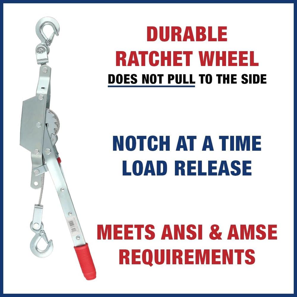 American Power Pull 18500 1-Ton Cable Puller