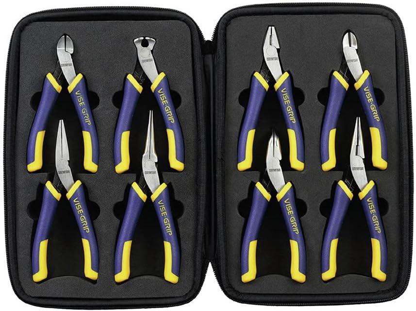 Irwin 2078714 Mini Propliers 8pc Set w/ Case