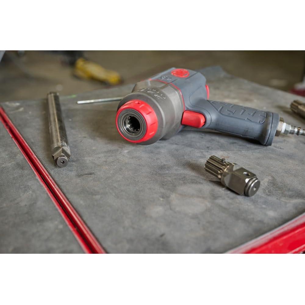 Ingersoll Rand 2236QPTiMAX 1/2" Dr. Pin Anvil Quiet Impact Wrench with DXS Drive XChange System, 1500 Ft-Lb, 7500 RPM