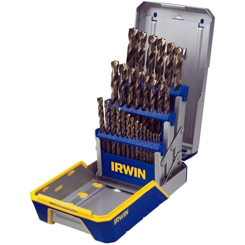 Ensemble de forets IRWIN avec embouts TurboMax et étui. 29 pièces (3018006B)