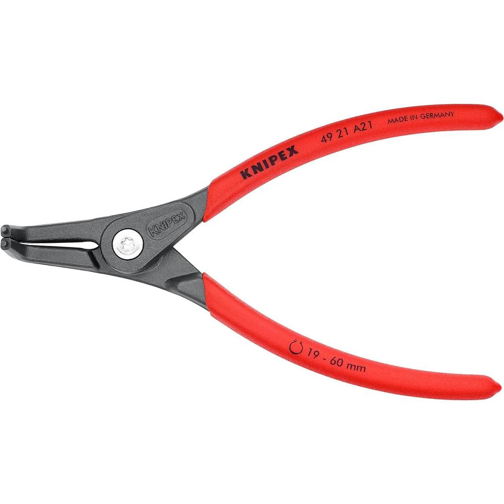 Knipex 49 21 A21 Pince à circlips de précision externe coudée à 90°, taille 2