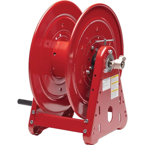 Reelcraft CA32106 L 1/2" x 100 pi. Enrouleur de tuyau à manivelle de qualité supérieure (tuyau non inclus), entrée/sortie NPTF 1/2", 1000 PSI
