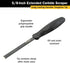 Titan Tools 17020 5/8" Extended Carbide Scraper, 11" Long