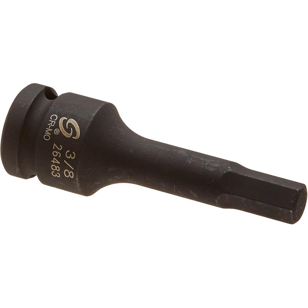 Sunex 26483 1/2-Inch Drive 3/8-Inch Hex Impact Socket