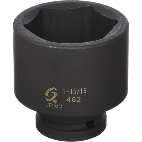 Sunex Tools 462 3/4" Drive Standard 6 Point Impact Socket 1-15/16"