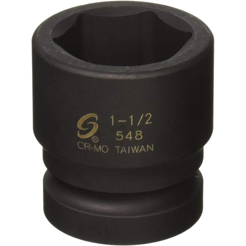 Sunex Tools 548 1" Drive Standard 6 Pt. Impact Socket 1-1/2"