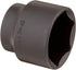 Sunex Tools 246, ½" Drive, 1-7/16" Impact Socket, Cr-Mo Alloy Steel, Radius Corner Design, Chamfered Openings, Dual Size Markings, Meets ANSI Standards