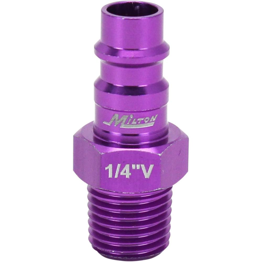 Milton Industries S-305VKIT Kit, 5pc Hi-Flo V Style 1/4"