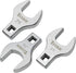 Titan Tools 17678 8pc 1/2" Drive Metric Jumbo Crowfoot Wrench Set